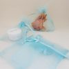 Small Blue Organza Bags