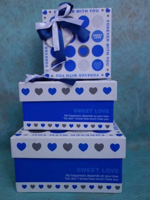 Blue Boxes S/M/L Gift Wrapping