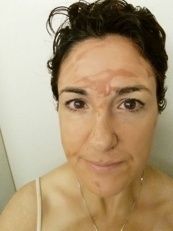 Pink Clay & Aloe Vera mask process