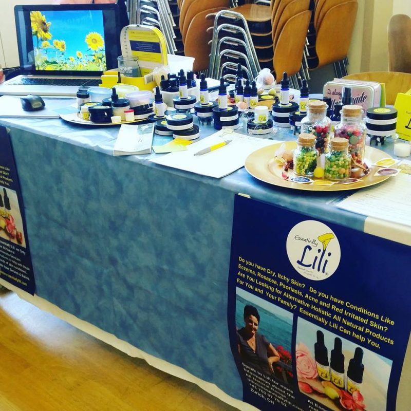 Zurich Event Table Set up