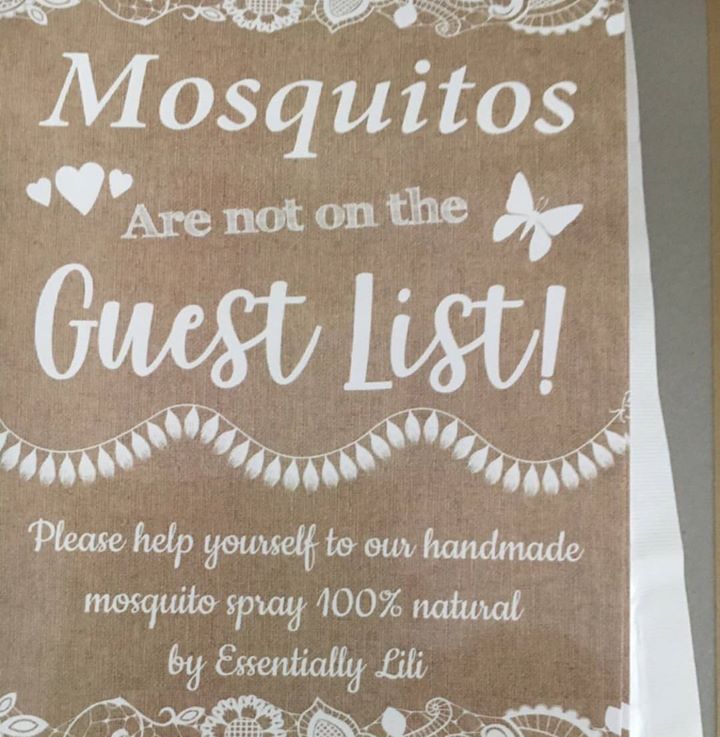 Mosquitos not invited