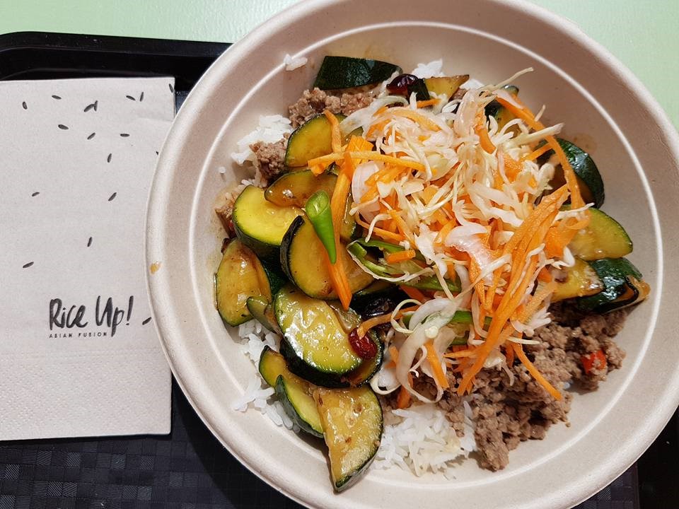 Rice Up alternative to Maccas
