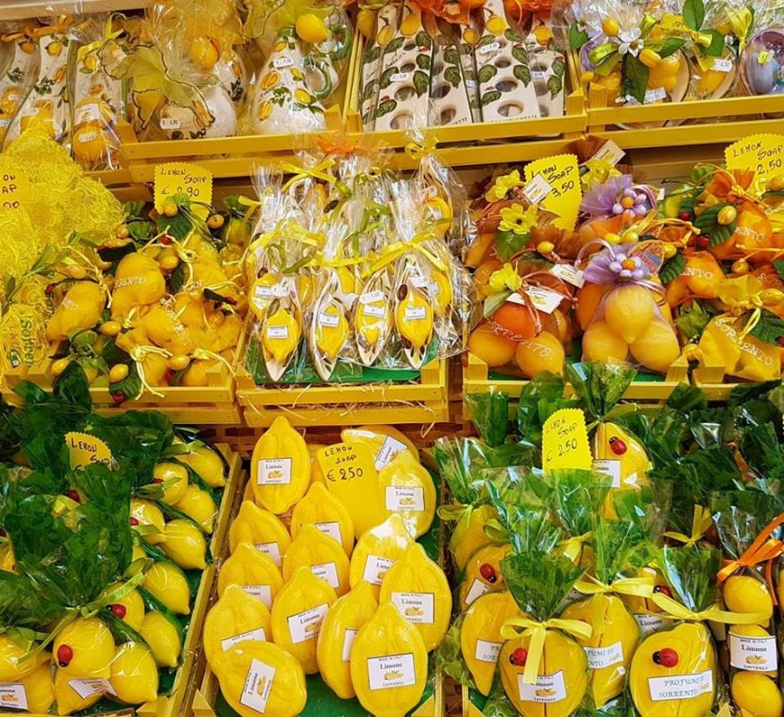 Yellows of Sorrento Italy