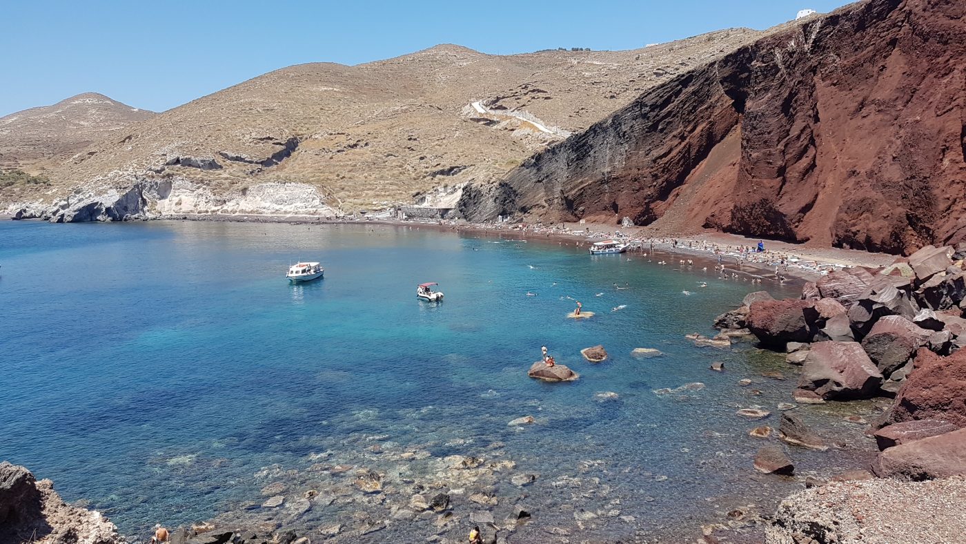 Red Beach Santorini