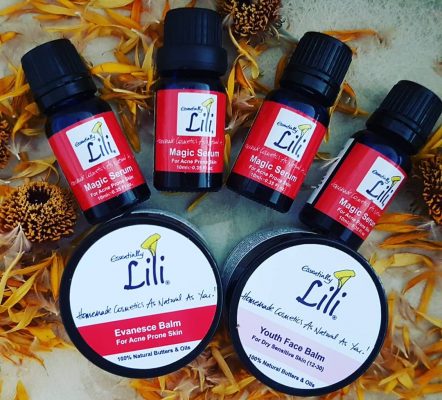Magic Serum, Evanesce Balm & Youth Face Balm