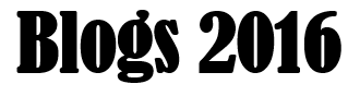 Blogs 2016
