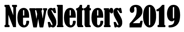 Newsletter 2019