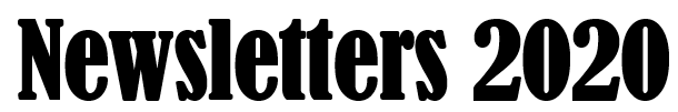 Newsletters 2020