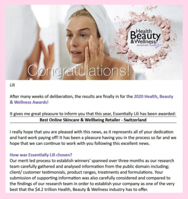 Best Online Skincare & WellBeing Retailer