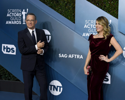 Tom Hanks & Rita Wilson Mar2020