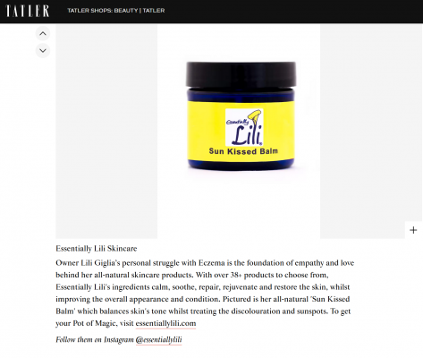 Tatler Shops: Beauty